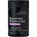 Športni raziskovalni večer Primrose Dodatek iz hladno stisnjenega olja - Softgels za zdravje žensk in kože - Gluten Free & Non-GMO GLA - Visoka moč 1300mg, 30 Count
