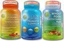 Gut Health, Immuniteta, Energy & Nutrient Support – 3-in-1 Probiotik z digestivnimi encimi + liposomski vitamin C 1500mg + Cela hrana Multivitamin brez železa – Vegan, Non-GMO, Čista wellness Podpora