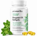 Kapsule Origano Oil – 108 mg Carvacrol per Softgel – Visoka jakost Imunska in prebavna podpora – Vegan, Non-GMO, Gluten-free – 60 Softgels – Greek Organic Wild Oregano
