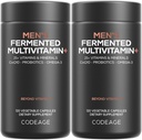 Koda Moški dnevni multivitaminski – 25+ Esencialni vitamini in minerali, E & K, 2 paketi