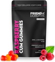 Raspberry C*M Gummies – Improves Sperm Volume and Load – Semen Volume Supplement – 60 Capsules
