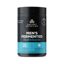 Antična prehrana Multivitamin za moške, moški fermentirani multivitamin z vitaminom A, C, D, E, K, cink & magnezij, Imunska podpora, Vegan, 60 Ct