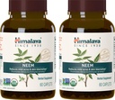 Himalaja Organski Neem Zeliščni dodatek, za blago Acne & Clear Skin, čiščenje, Ayurvedic, USDA Certified Organic, Non-GMO, Vegan, 600 mg, 60 Rastlinski Caplets, 2 Pack