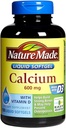 Nature Made Calcium 600 mg - 100 softgels, pakiranje po 4
