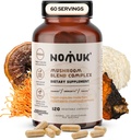 Adaptogeni izvlečki gob Mešanica levov, Reishi, Cordyceps, Chaga dodatek, 120 Kapsule.