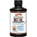 Barlean's MCT Oil Supplement, Coconut Flavored for Keto Coffee, Emulsified Creamy Liquid Syrup with 5,400mg Plant-Based MCT's to Support Energy, Focus and Wellness, 16 oz