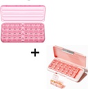 Mesečni organizator tablet in organizator tablet 2 krat na dan