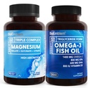 BioEmblem Triple Magnezium Complex in BioEmblem Omega-3 ribje olje 2000mg