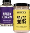 NAKED Vegan Energiziranje mišične regeneracije paket sadja Punch Energija in 240 L-glutamin kapsule, 1000mg