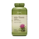 GNC Zeliščni Plus mleko Thistle 200mg dodatek, vegetarijanec, podpira zdravo funkcijo jeter, 300 Servinges