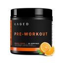 Kaged Original Pre Workout Powder | Orange Crush | Pre-Workout with Creatine, Beta Alanine, L-Citrulline, BCAAs | 274 mg Caffeine | Pre Supplements for Men & Women | 20 Servings