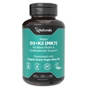 Naturalis Vegan Vitamin D3 + K2 z ekstra deviško oljčno olje 