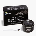 Sayan Pure Autentical Altai Shilajit Resin - 15 Grams, 2 meseca dobava - Visoka učinkovitost Organska fulvična kislina dodatek za ženske in moške za podporo imunskega sistema, energije, & Detox - Vegan, Non-GMO