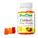 Greenfield Nutritions Otroci Želatina Prosti Halal Multivitaminski Gumiji - Vse Essential Halal Vitamini A, Bs, C, D, Jodin, Cink za imuniteto, Non-GMO, Otroški Halal Vitamin Gumies (90 Število)