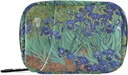 Naanle Irises Van Gogh 7 dan tablete zaboj vrečka potovalne tablete Organizator z zadrgo prenosni tedenski primer kompaktna velikost za vitamin dodatek imetnik