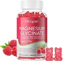 Magnezij Glycinate Gumies Sugar Free,magnezij kalij dodatek z vitaminom D3,B6 za spanje,Stress,Muscle Relief,Nerve Health Podpora za odrasle,180 Raspberry Flavor Gummy