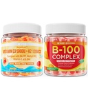 NEVISS Vitamin D3 K2 Gumiji + vitamin B100 kompleks