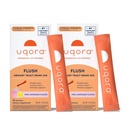 Uqora Flush - sečni trakt* z D-manozo, vitaminom C, vitaminom B6, kalijem, magnezijem in kalcijom - Gluten-free & Vegan - roza limonada aroma - 20 paketov (2 pakiranji)