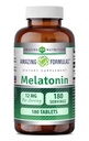 Amazing Formulas Melatonin Supplement | Unflavored | 12 Mg Per Serving | 180 Tablets | Non-GMO | Gluten-Free | Made in USA