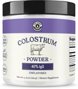 Colostrum Powder 40% IgG – ZDA Izvorna goveja kolostrum dopolnilo za imuno podporo, Gut zdravje, okrevanje mišic in splošno Wellness - ena sestavina, brez dodatkov, Non-GMO - 60 porcij