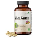 Futurebiotics Jetra Detox Napredno Detox & Cleanse Formula podpira zdravo funkcijo jeter z mlekom Thistle, Dandelion Root, Turmeric Artichoke Leaf, & več, Non-GMO, 180 vegetarijanske kapsule