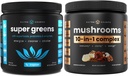 NutraChamps Super zelene Tropske in Super gobe: Ultimate Brain, Gut & Body Boost