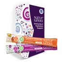 NutraGeeks Vegan Electrolytes Powder Packets – Brez sladkorja Elektroliti za takojšnjo hidracijo – Hidracija Powder z Bezgovimi in mangovimi aromami – Brez sladkorja, 12 Strežnikov