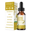 Mulittea Mullein Kapljice za pljuča in limfatično drenažo-5-in-1 Herbal Extract Tekoči z Marshmallow koren, Elderberry, Licorice Root-Lung Cleanse & Respiratory Support-Non-GMO, Vegetarian-2 Fl Oz