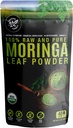 100% Raw and Pure Moringa Leaf Powder. Organic Certified Moringa Leaf. Naravna superhrana z esencialnimi aminokislinami, antioksidanti in Omega 3, 8 oz Reseable Bag.