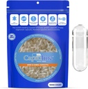 Capsuline velikost 0 Prazne kapsule želatine, jasno - 10000 Število 