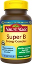 Super B Energy Complex, prehranski dodatek za delovanje možganov podporo, 60 Softgels,...