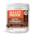 Neprebojna temna čokolada Energy Collagen Protein, 19.3 Ounces, Kofein-free gorivo z vitamini in antioksidanti, Mešanica z ginseng, magnezij, Cordyceps gobe