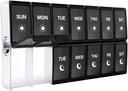 XL tedenske tablete Organizator 2 krat na dan, Fullicon ekstra velike dnevne tablete primeri prevelikih AM tablete tablete dvakrat na dan za vitamin / ribje olje / tablete/dodatki