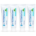 (4 paket) Globe Dodatna moč srbečica ustavi anti-srbečo kremo 1.5 Oz s histamin blokatorjem, Difenhidramin HCl Vrhunska analgetika in cinkov acetat kožo Protectant za pomoč pri večini srbečica
