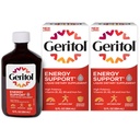 Geritol Tekoči vitamin in železovi dodatki, energijska podpora, vsebuje visoko moč B-vitaminov in železa, prijetno degustacijo, enostavno požiranje, brez umetnih sladil, ne-GMO, 12 Oz, 2 pakiranje