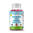 Vitamatski otroci Magnezij Calm Gummies - 60 Veganski Count - Velika degustacija - Spodbujanje zdrave, mišice, kosti, & Energetska podpora