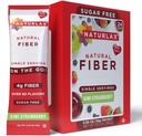 Brez sladkorja Kiwi jagode arome Psyllium Husk, 24 Fiber paketi