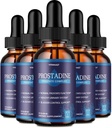 Prostadin, Potent Prostata Podpora Tekoče kapljice, Visoko nameren Prostadin za splošno dobro prostate, Enostaven za uporabo Dropper obrazec (5 pakiranje)