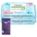 Flushable Hemorrhoid krpe 
