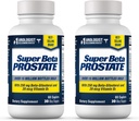 SUPER BETA PROSTATE Support Supplement for Men's Health - Zmanjšaj izlete v kopalnico, spodbuja spanje, boljši mehur Praznjenje in zdravo prostate, Beta sitosterol - 60 Count (Pack of 2)