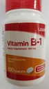 Leader Vitamin B-1 100 mg, 100 tablet vsak (paket 3)