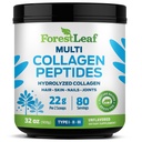 Kolagen peptidi v prahu brez arome – hidroliziran beljakovinski koncentrat kolagena v prahu tipa 1, 2 in 3 – hranjena trava Keto kolagen v prahu za ženske in moške – vitalne lase, kožo, nohte, sklepe, regeneracijo, 11g na postrežbo