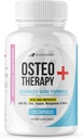 OsteoTherapy+ Napredna podpora za kosti - Vitamin C, MK4/MK7, Visoko absorbira kalcij, mangan, magnezij