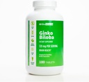 BioMiracle Ginkgo Biloba prehranska dopolnila 120 mg na strežbo, zdravje možganov, podpira zdravo delovanje možganov 180 kapsul