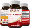 PUBLIKO koristno Kapsule Tart Cherry 6000 mg, ekstra moč Montmorency Tart Cherry Extract, sečna kislina Flush za skupno udobje, antioksidant in imunske podpore, Non-GMO, Gluten Free, 120 Število
