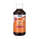 NOW Foods Supplements, Ultra B-12, Tekoča, 800 μg Folna kislina, Celularna proizvodnja energije*, 4-Ounce