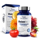 1MD Nutrition VisionMD Eye Vitamin CARMIS - Dopolnilo za oči za odrasle - z OptiLut Lutein & Zeaksantin - podpira Vision Health Care, Vsakdanje očesne seve in občasno suhe oči - 30 Softgels