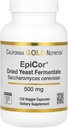 California Gold Nutrition Epicor®, posušeni kvas, 500 mg, 120 Veggie kapsule