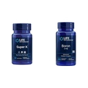 Life Extension Super K Vitamin K1, K2 MK-7, MK-4, Vitamin C, zdravje kosti/srčnika, 3-mesečna zaloga in boron 3 Mg 100 vegetarijanske kapsule