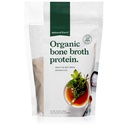 Natural Force - Pure Organic Broth Protein Powder, Grass-Fed & Keto Certified, Tipi I, II & III Colagen, Nearomated, Kot nalašč za juhe in kuhanje, 10.8 oz
